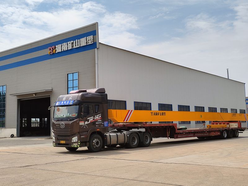 電動單梁起重機 HD5t—22.5m 制作完成，發(fā)往江西南昌交付客戶使用。